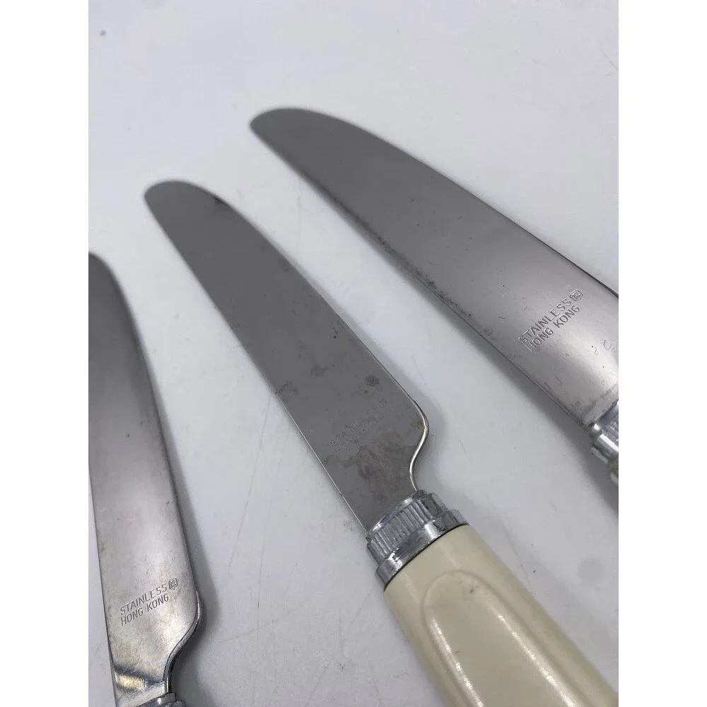 Vintage Corelle Forever Yours 8 Piece Butter Knife Set Hong Kong